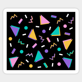 Memphis Pattern 58 / 80s Retro Sticker